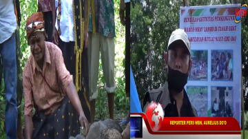 Tanah Waduk Lambo NTT Langkahi Hak Ulayat, Ini Video Ratapan Adat