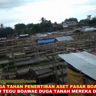 Dugaan Pencaplokan, Warga Tahan Penertiban Aset Pasar Boawae Nagekeo