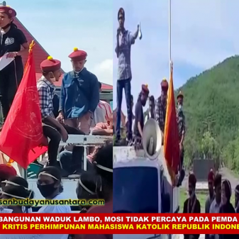 Aksi Kritis PMKRI Ende : Solusi Lokasi Waduk Lambo Ke Malawaka Malapebhu
