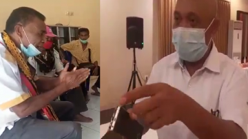 Alot, Video Debat BPN Nagekeo Enggan Buka Peta Bidang Tanah Waduk