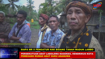 Adat Bicara, Adakah Mr X Dibalik Kisruh Tanah Waduk Lambo Nagekeo
