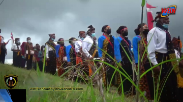 Tari Dan Syair Warga Ri’a Ngada Sambut Perjuangan Wakil Rakyat Dan PTTEP