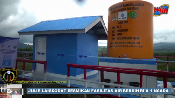 Gandeng PTTEP, Julie Laiskodat Jawab Masalah Air Bersih Warga Terpencil Ri’a 1 Ngada