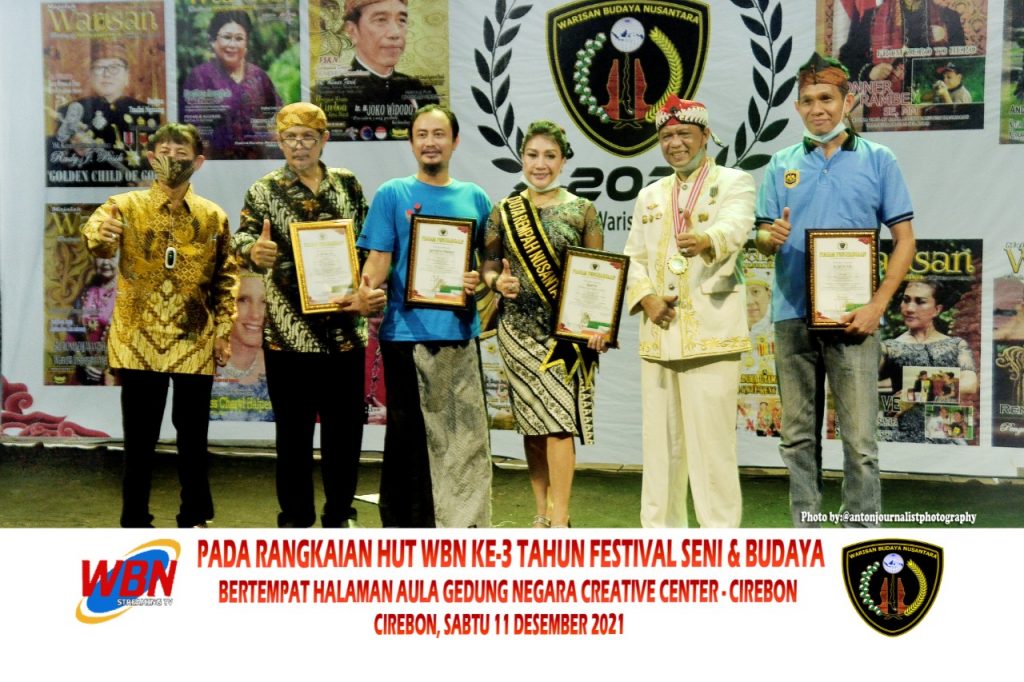 Rani Ve dinobatkan Sebagai Duta Rempah Nusantara saat Milad Media WBN Ke-3