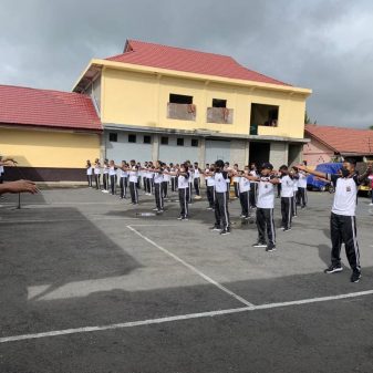 Perkuat Keakraban, Polres Ngada Gelar Olahraga Bersama Jumat Pagi