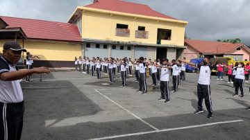 Perkuat Keakraban, Polres Ngada Gelar Olahraga Bersama Jumat Pagi