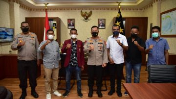 Terima Organisasi Mahasiswa, Kapolda Maluku Minta Dukungan Kamtibmas