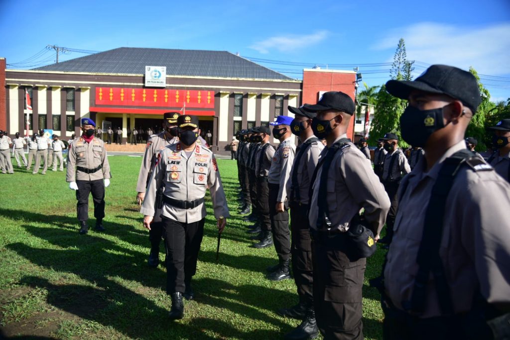 Kapolda Maluku Buka Pendidikan Bintara Polri 2022
