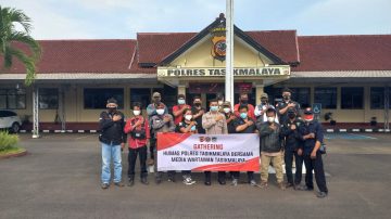 Silaturahmi Sinergi Humas Polres Tasikmalaya, Bersama Media Wartawan