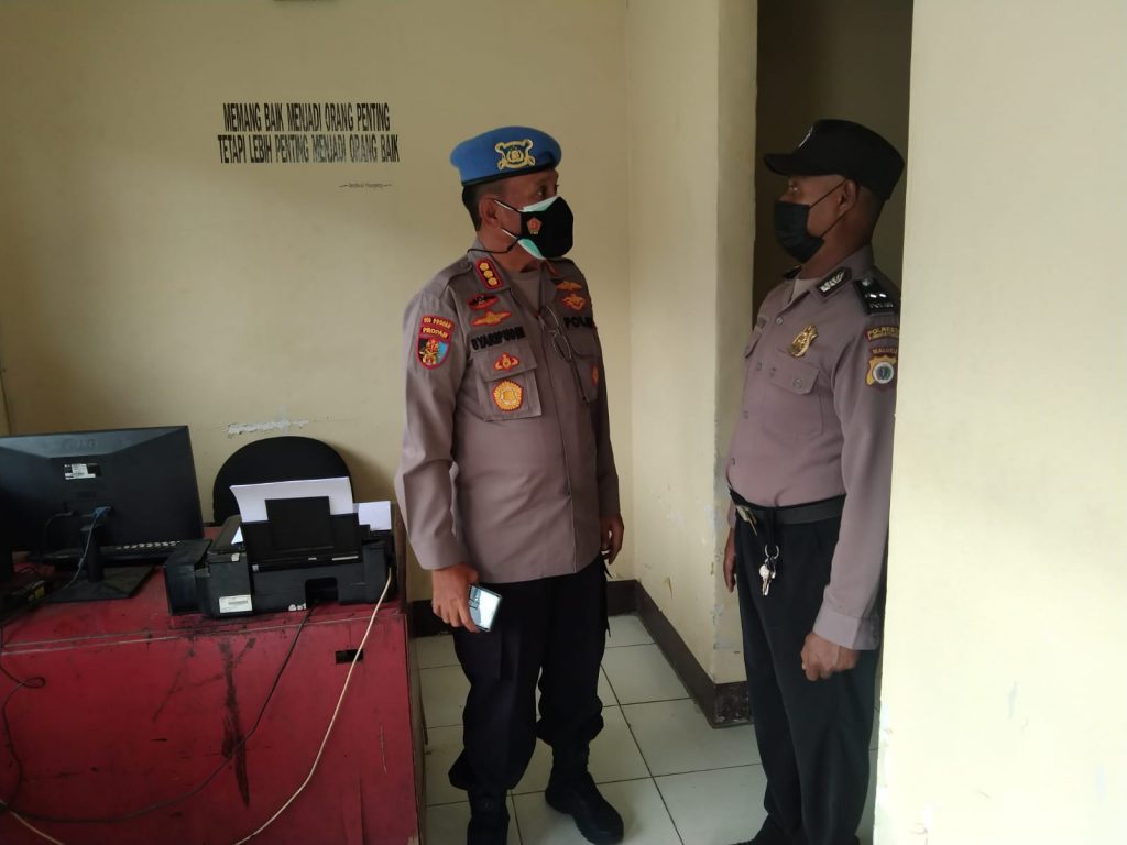 Propam Polda Maluku Sidak Polsek Jajaran Untuk Mencegah Perilaku Menyimpang
