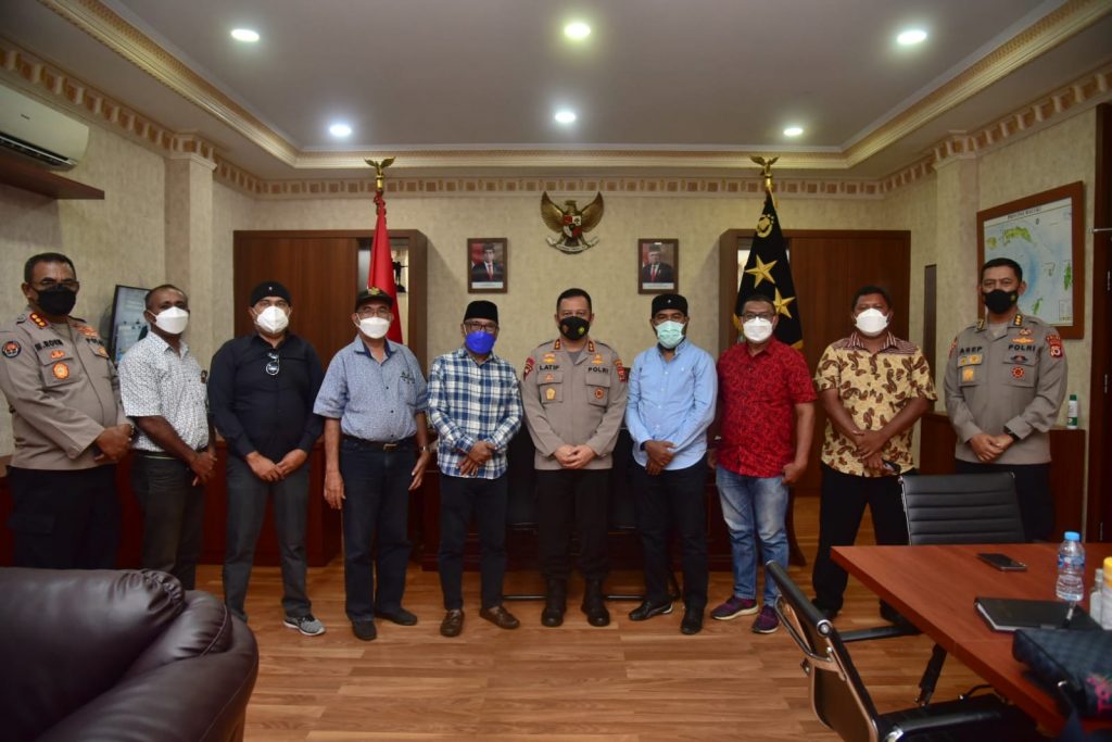 Terima Kunjungan Latupati, Kapolda Ingin Maluku Tetap Aman dan Damai