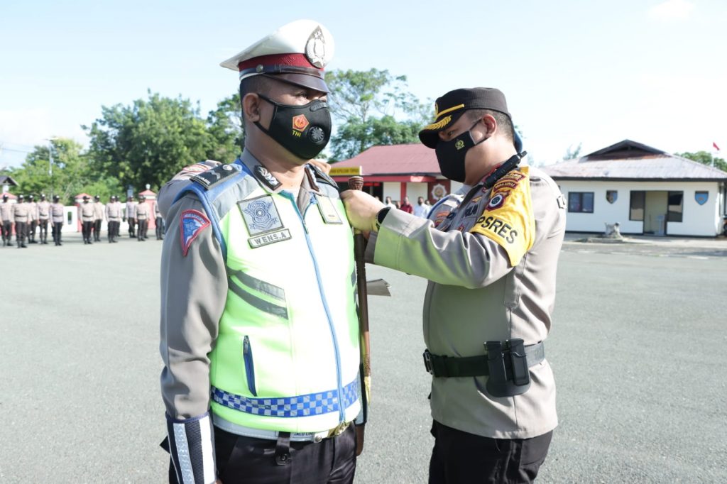 Polres Kepulauan Tanimbar Giat Apel Kesiapan Personil Dalam Rangka Operasi Keselamatan Siwalima Tahun 2022