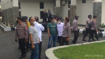 Polres Tasikmalaya Kota dan Polsek Indihiang Laksanakan Pengamanan Aksi Unjuk Rasa GPMI