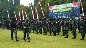 Danrem 071/Wijayakusuma Pimpin Apel Gelar Pasukan Satuan Kodam IV/Diponegoro