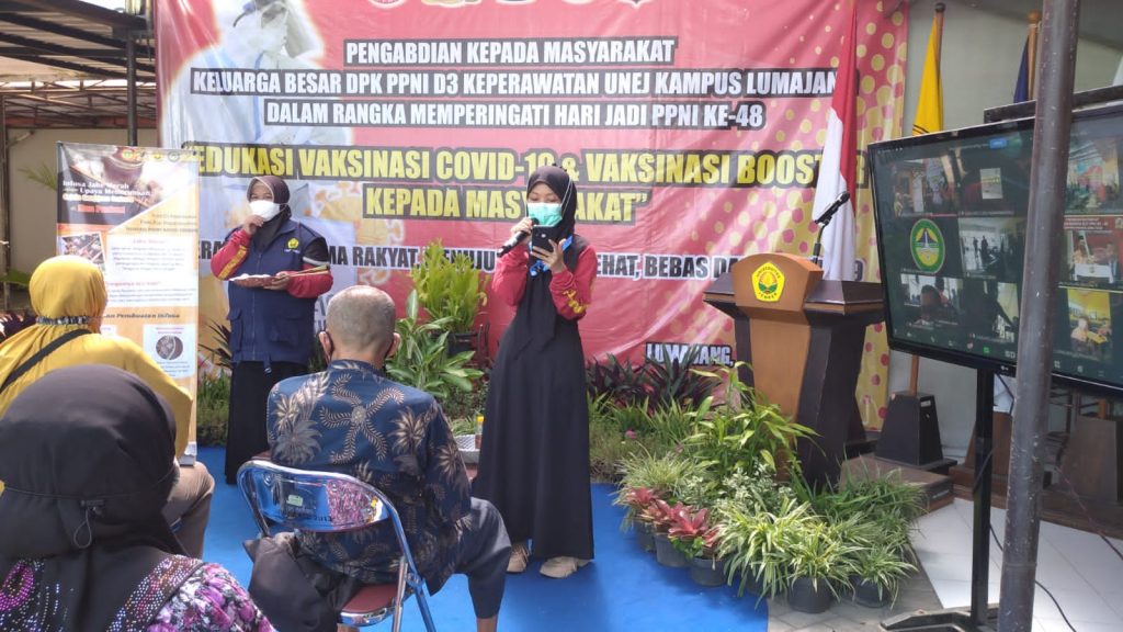 Keperawatan UNEJ Di Lumajang Kenalkan Manfaat Jahe Cegah Covid