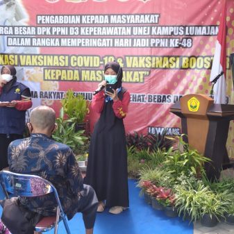 Keperawatan UNEJ Di Lumajang Kenalkan Manfaat Jahe Cegah Covid