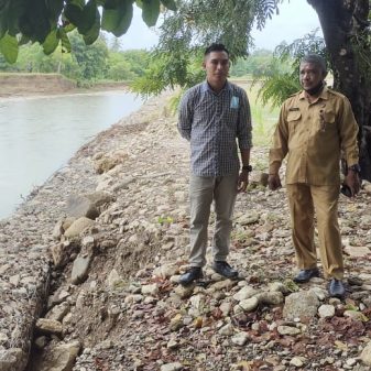 Gerak Cepat Kalak BPBD Sabu Raijua Tinjau Lokasi Bencana
