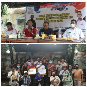 KONI Kota Depok Optimis Raih 10 Besar, DI POR PROV XIV JAWA BARAT 2022