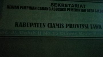 Keberangkatan APDESI Kab. Ciamis, Untuk Mengikuti Silaturahmi dengan Presiden di Senayan Jakarta
