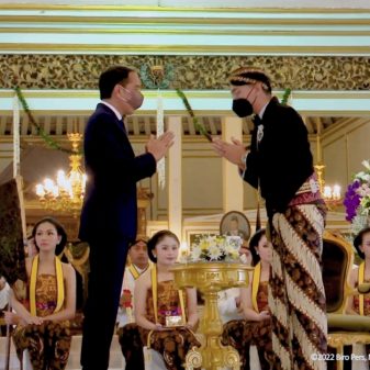 Presiden Jokowi Ucapkan Selamat atas Jumenengan KGPAA Mangkunagoro X