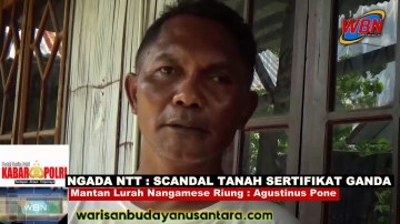 Ganda Sertifikat Tanah, Mantan Lurah Nangamese Ungkap Tanda Tangan Palsu