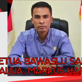 Terpilih Jadi Ketua Bawaslu Sabu Raijua, Markus Haba Ajak Sukseskan Pemilu