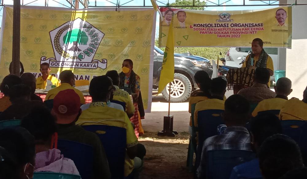 Buka Kegiatan Konsolidasi, ini Pesan Laka Lena