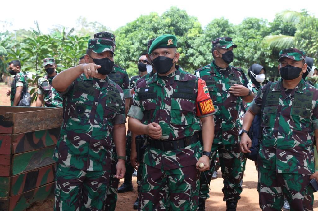 Kunjungi Papua, Kasad Cek Langsung Prajurit Satgas Yonif 123/RW