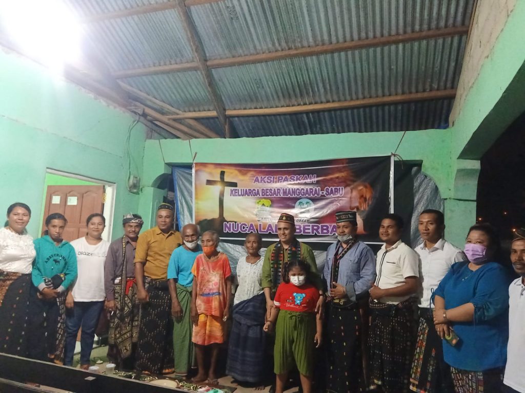 Pererat Tali Persaudaraan, Paguyuban Mangggarai-Sabu Lakukan Aksi Paskah