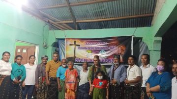 Pererat Tali Persaudaraan, Paguyuban Mangggarai-Sabu Lakukan Aksi Paskah