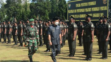 Pangdam III/SLW Lantik Dan Sumpah 602 Prajurit Muda Di Pangalengan