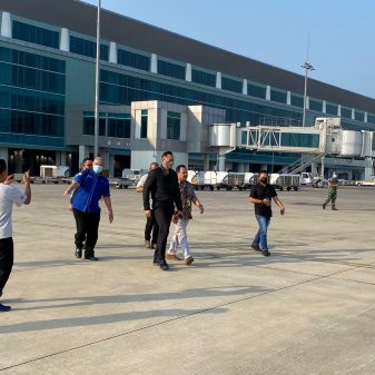 AHY Tiba di Bandara Kertajati dalam Rangka Safari Ramadhan