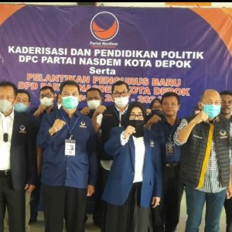Mantan Sekda Kota Depok Sah Dan Resmi Pimpin DPD Nasdem Depok