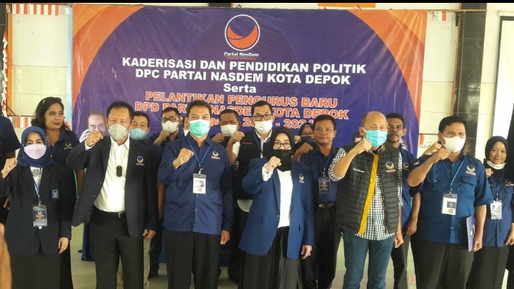 Mantan Sekda Kota Depok Sah Dan Resmi Pimpin DPD Nasdem Depok