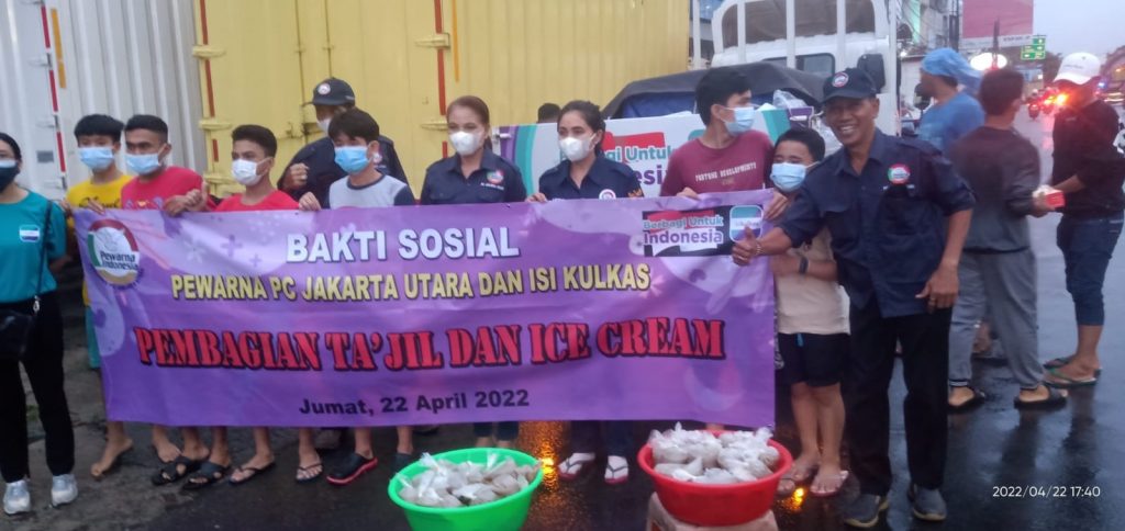 PC Pewarna Jakut Rayakan Paskah Bersama Anak Yatim dan Pembagian Ta’jil