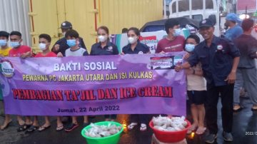 PC Pewarna Jakut Rayakan Paskah Bersama Anak Yatim dan Pembagian Ta’jil 