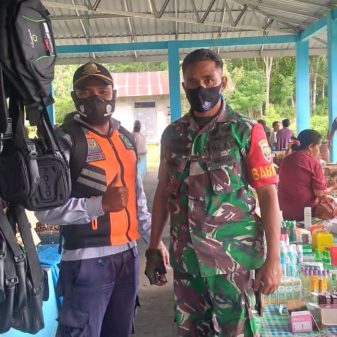 Babinsa Koramil 01 Bajawa Serda Yoseph Radho Data BTPKLW Uluwae