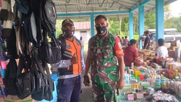 Babinsa Koramil 01 Bajawa Serda Yoseph Radho Data BTPKLW Uluwae