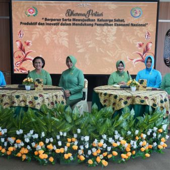 Dharma Pertiwi Daerah P Ikuti Peringatan HUT Ke-58 Dharma Pertiwi Secara Virtual