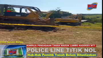 Nawacita Waduk Lambo, Catatan LBH Nurani Terkait Police Line Titik Nol