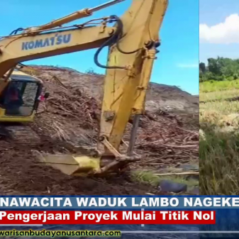 Warga Ulupulu Nagekeo Panen Terakir Padi Sawah Di Tanah Proyek Waduk