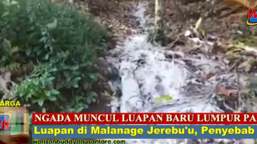 Warga Waspada, Ngada Luapan Baru Lumpur Panas Wilayah Jerebuu