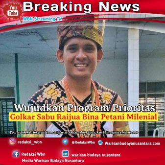 Wujudkan Program Prioritas,Golkar Sabu Raijua Bina Petani Milenial