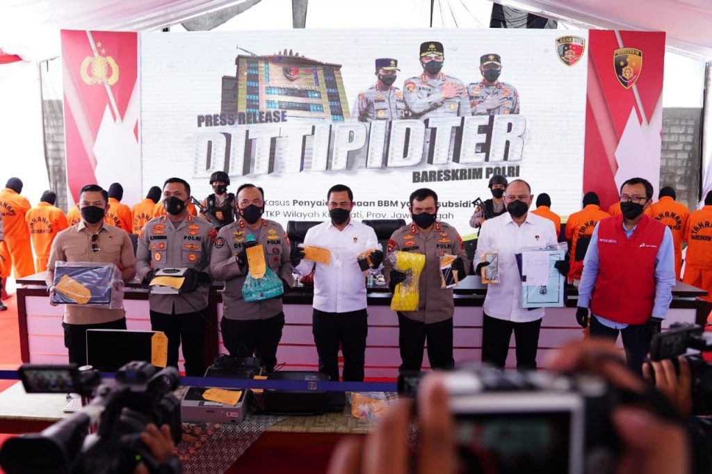 Lagi-Lagi, Polri Ungkap Kasus BBM Subsidi Terbesar Di Pati