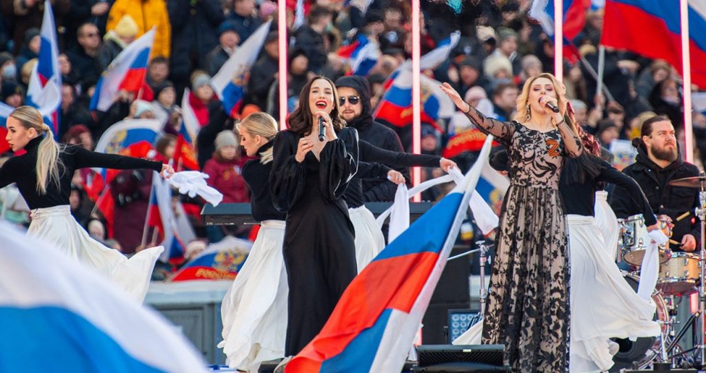 34 Band Seniman Penyair Rusia Gelar Konser Pro Perang