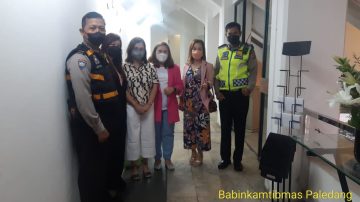 Pengamanan Perayaan Kenaikan Isa Almasih Di Gereja GPDILK Paledang