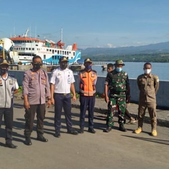 Arus Mudik, Koramil Aimere Ngada Dan Aparat Gabungan Patroli Pelabuhan
