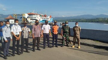 Arus Mudik, Koramil Aimere Ngada Dan Aparat Gabungan Patroli Pelabuhan