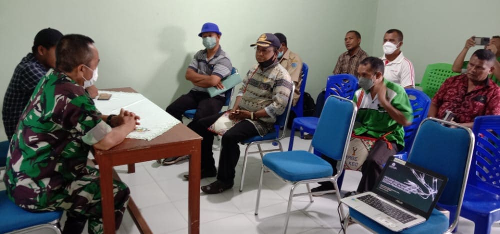 Perwira Penghubung Kodim 1625 Ikut Sosialisasi Program Desa Wanatani Bambu