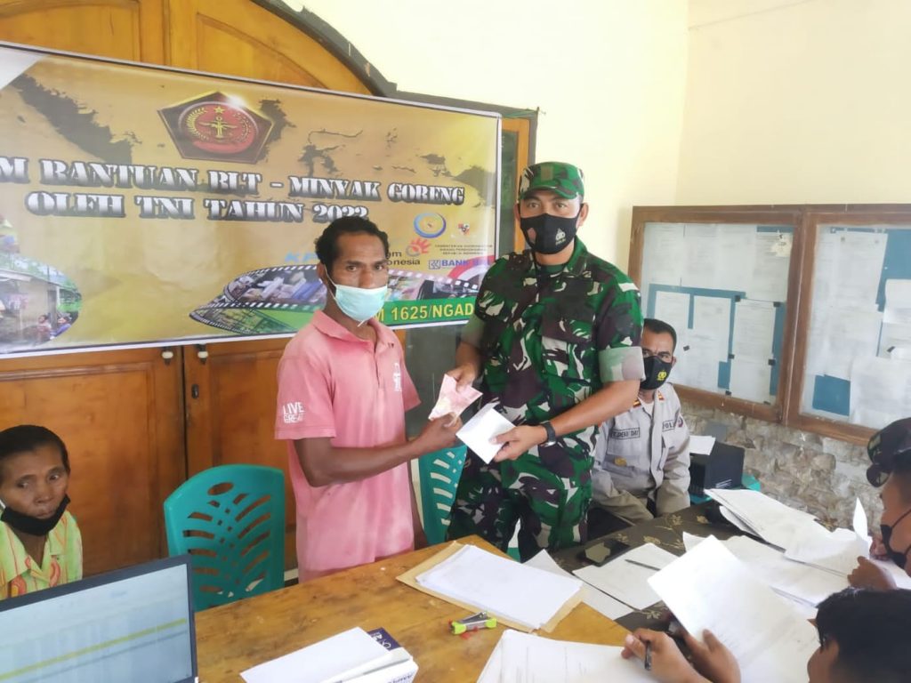 Hari Kedua BLT Minyak Gorang, Kodim 1625 Sasar Tiga Wilayah